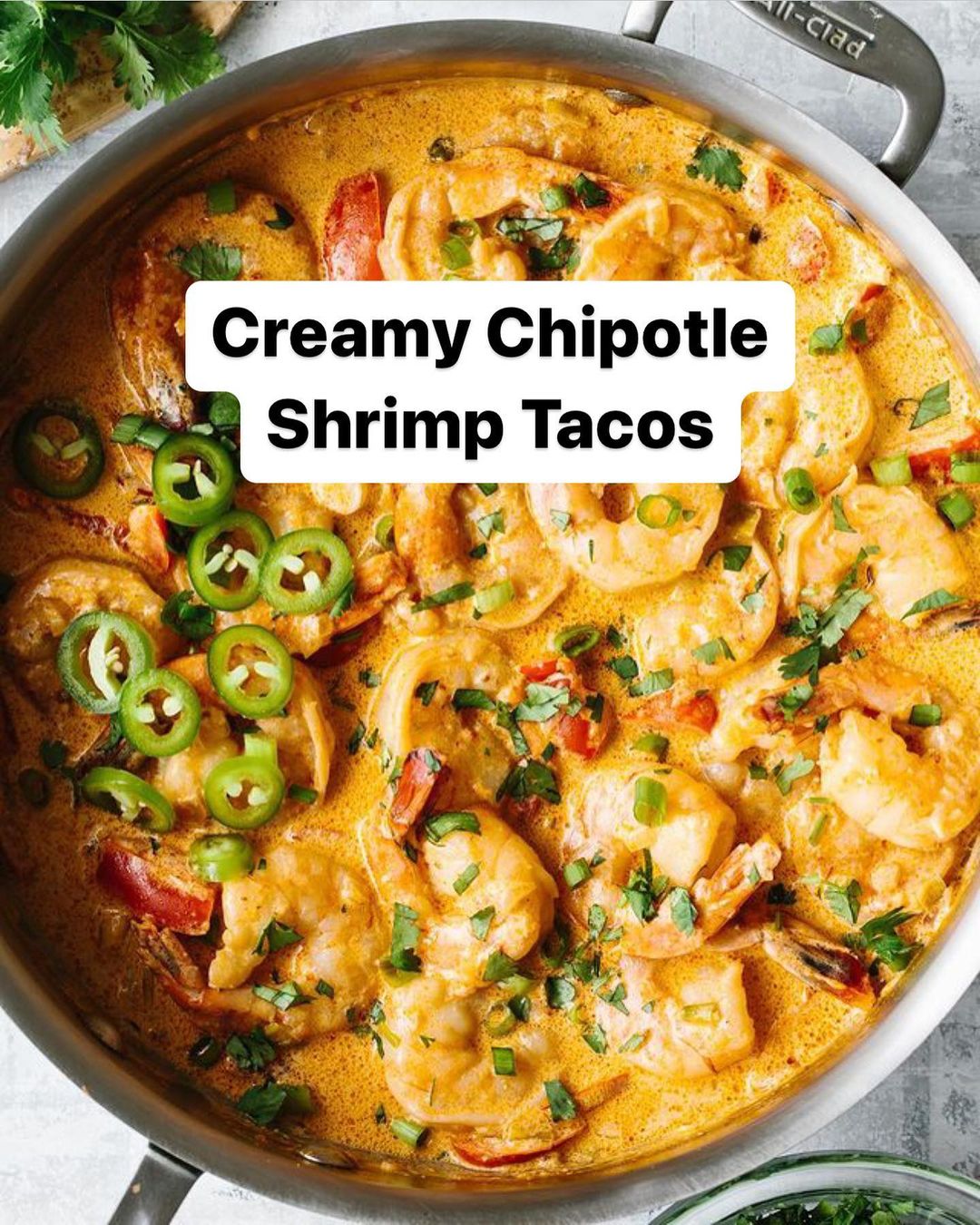 Creamy Chipotle Shrimp Tacos